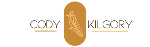 CODY KILGORY — identidad en oro sobre negro